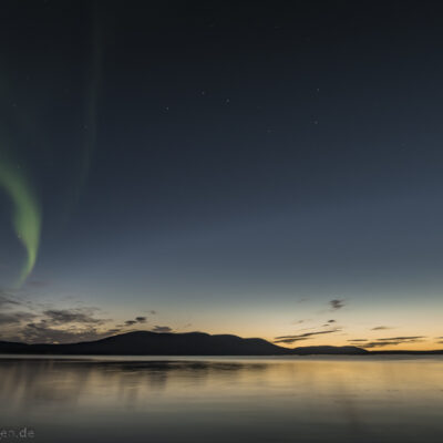 Das Sternbild "Großer Wagen" am Nordhimmel.